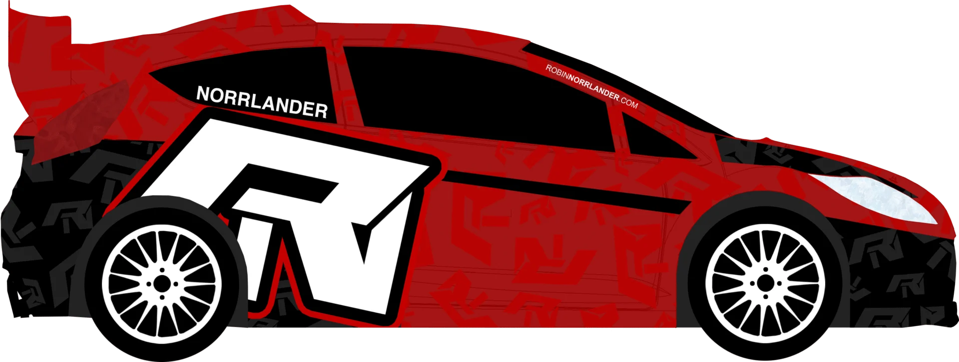 Supercar lites RN livery design 2023 utan sponsorer